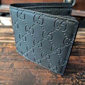 Gucci Black Leather Wallet